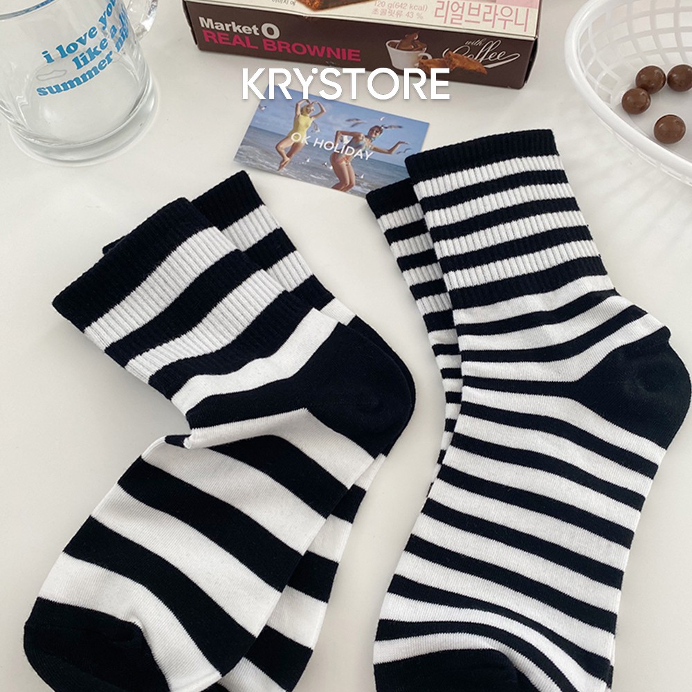 Tất bò sữa cao cổ chất đẹp hình cute dễ thương phong cách Hàn Quốc TC18
