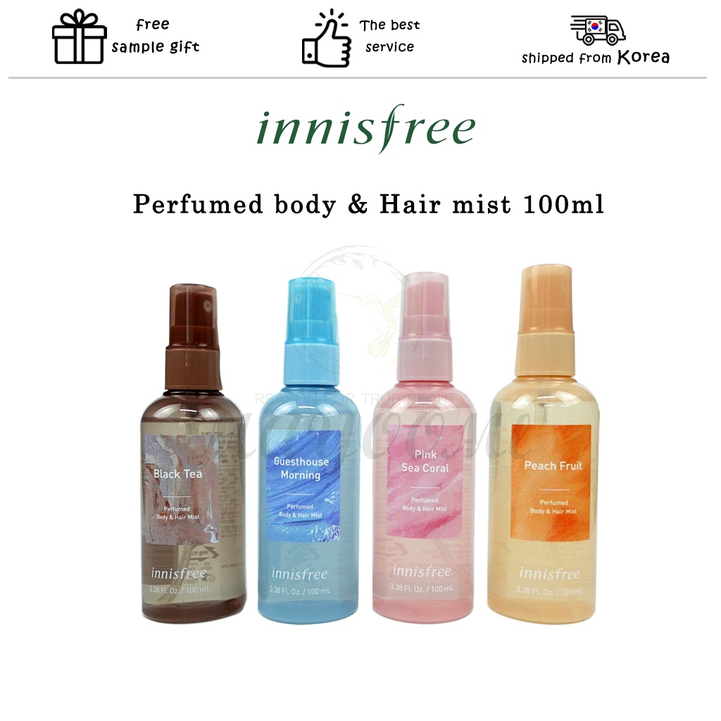 [Hàng mới về] Nước hoa Innisfree 100ml dạng khoáng dành cho cơ thể và tóc