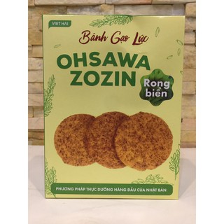 BÁNH GẠO LỨT RONG BIỂN DƯỠNG SINH (Bánh dành cho người ăn kiêng, tiểu đường, tim mạch)