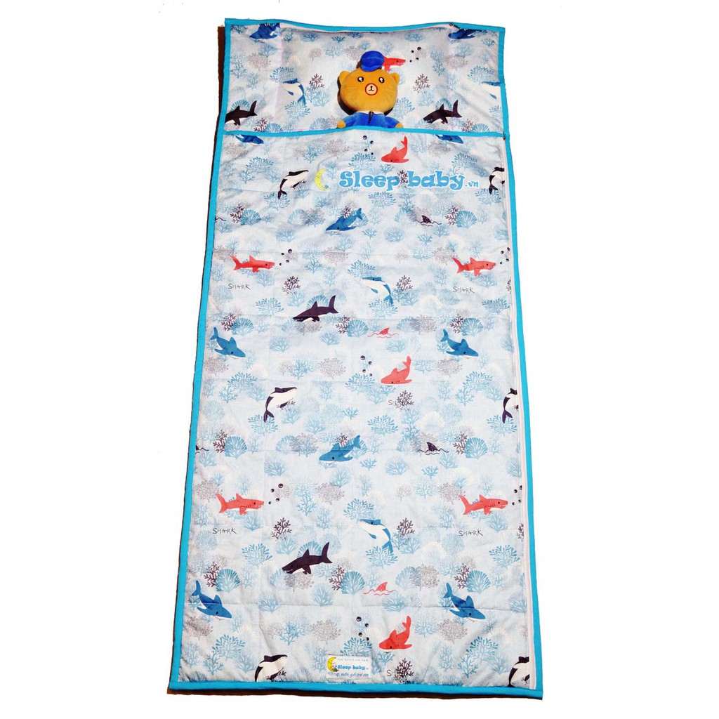 Túi Ngủ Cho Bé Đi Học Hình Đại Dương Sleepbaby