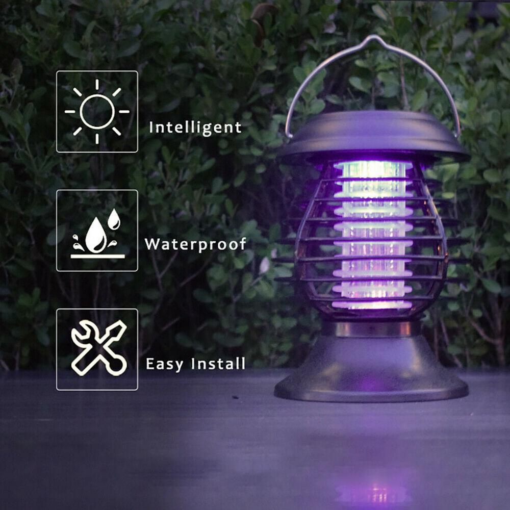Đèn LED Diệt Muỗi / Côn Trùng Với Cổng Sạc USB Dùng Trong Nhà / Ngoài Trời