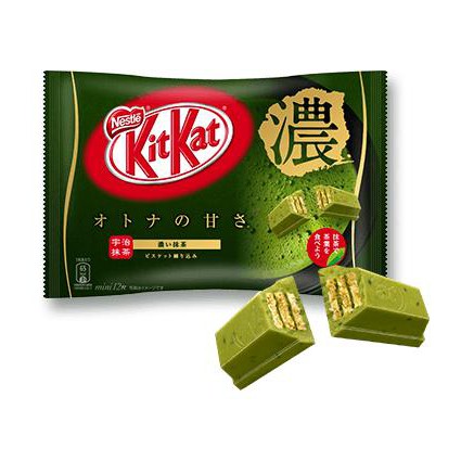 Kit Kat đậm vị trà xanh 12 thanh phiên bản origami