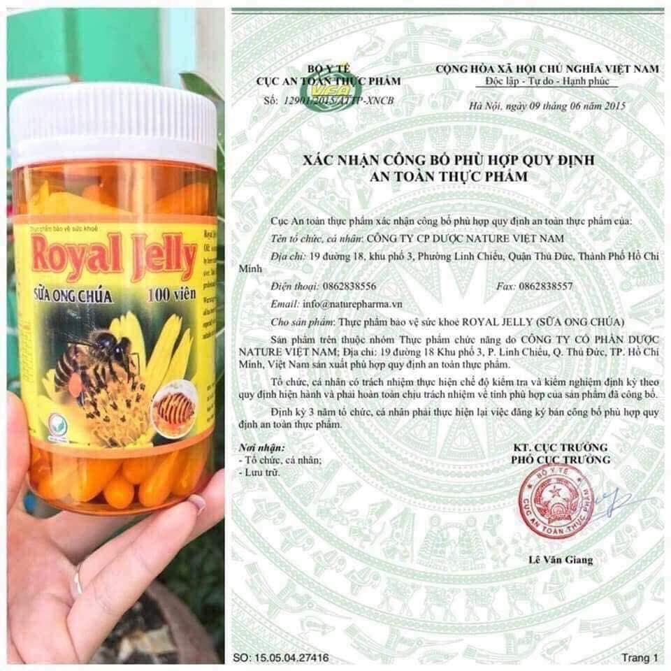 Viên sữa ong chúa schon Royal jelly