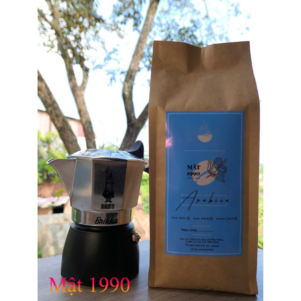 Combo 250g Arabica Rang Light + 10 Fin giấy lọc Cold Brew - Phù hợp Ủ Lạnh Cà phê Cold Brew tại nhà mùa Covid - Mật 1990