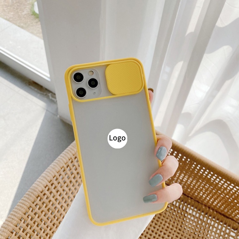 Ốp điện thoại có nắp trượt bảo vệ máy ảnh cho Iphone 12 11 Pro Max 8 7 6 6s Plus Xr Xs Max X Se 2020