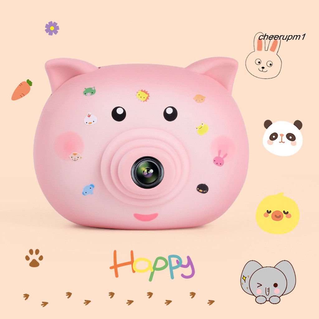 Máy Quay Phim Cầm Tay Hình Heo Hoạt Hình Cho Trẻ Em