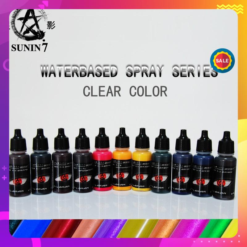Sơn nước dòng trong suốt W200-W210 20ml Sunin 7 - Sơn Mô Hình