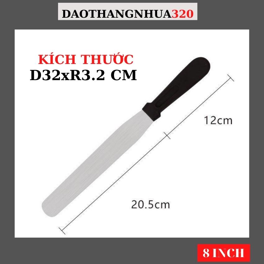 Dao Chà Láng Thẳng Trét Kem Phết Bánh Kem Sinh Nhật Tạo Hình Bông Lan Gato 32 Cm - DAOTHANGNHUA320