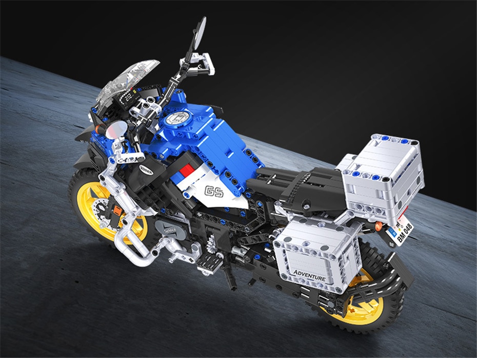 Mẫu Lắp Ráp mô hình Siêu Xe New Winner 7048 Technic Motorbike 948pcs Construction 1:6 Adventure Motorcycle