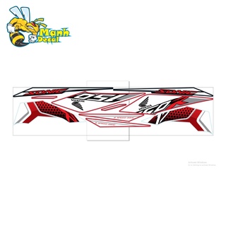 Ten rời xe sonic 150 trắng đỏ đen mới