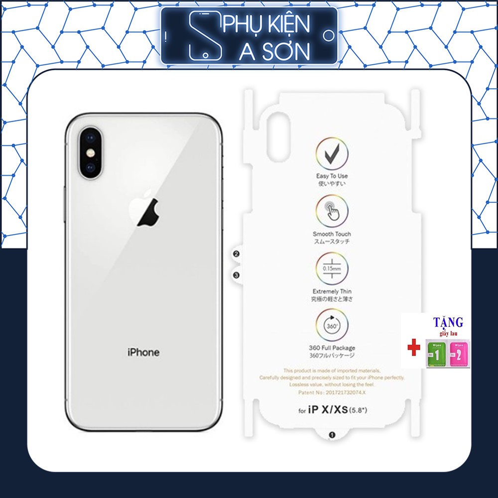 Miếng dán PPF mặt sau lấp lánh - tặng phụ kiện 6/6s/6plus/7/8/7plus/8plus/x/xs/xs max/11/11promax IP12 pro max/13promax