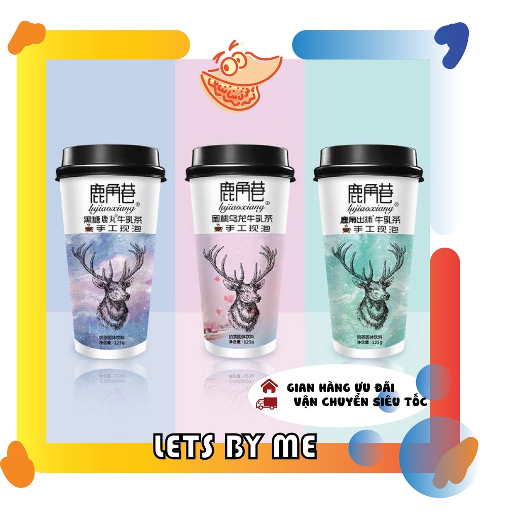 Trà sữa the Alley tự pha đường đen 3 vị thoải mái lựa chọn LETS BITE ME