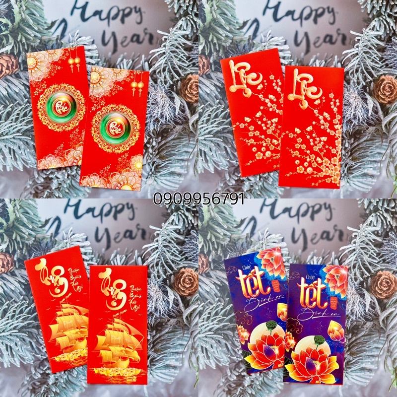 Lì Xì Xấp 10 Cái Từ Mẫu 33 - 50