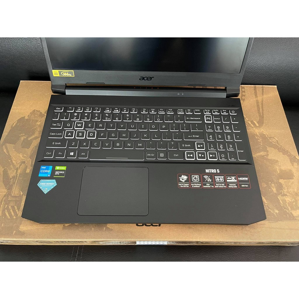 Laptop Acer Nitro Gaming AN515-56-51N4/i5-11300H/8GB/512GB SSD/15.6''FHD/Nvidia GTX1650-4GB/Win10_Đen | WebRaoVat - webraovat.net.vn