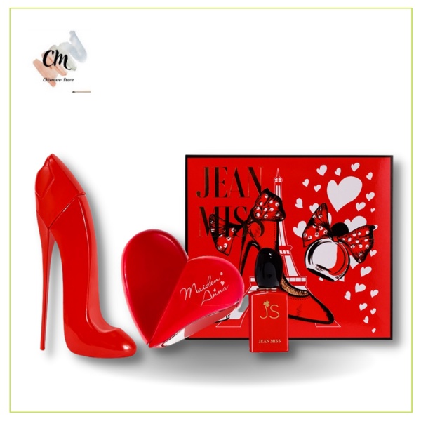 Bộ Quà Tặng Nước Hoa Nữ JEAN MISS Cao Cấp- Sét 3 Chai Nước Hoa Nữ Quyến Rũ Sang Trọng Dành Tặng Cho Bạn Gái