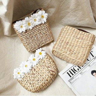 Túi cói bầu hoa cúc 🌼🌼🌼