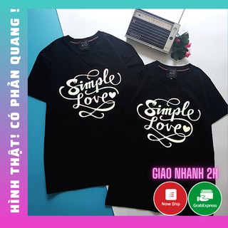 Áo đôi nam nữ / bạn thân đẹp giá rẻ❤️CÓ PHẢN QUANG❤️BST Áo cặp nam nữ 2021 form unisex chất đẹp thun cotton 100% cao cấp