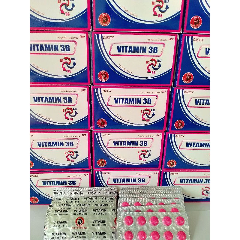 Viên uống VITAMIN 3B Hộp 100 viên