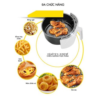 Nồi Chiên Không Dầu Gali GL-1106 3.5L
