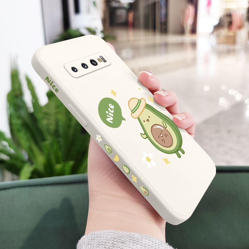 Ốp Điện Thoại Mềm Hình Đu Đủ Sáng Tạo Cho Samsung Galaxy S10 S10E Plus S9 Plus