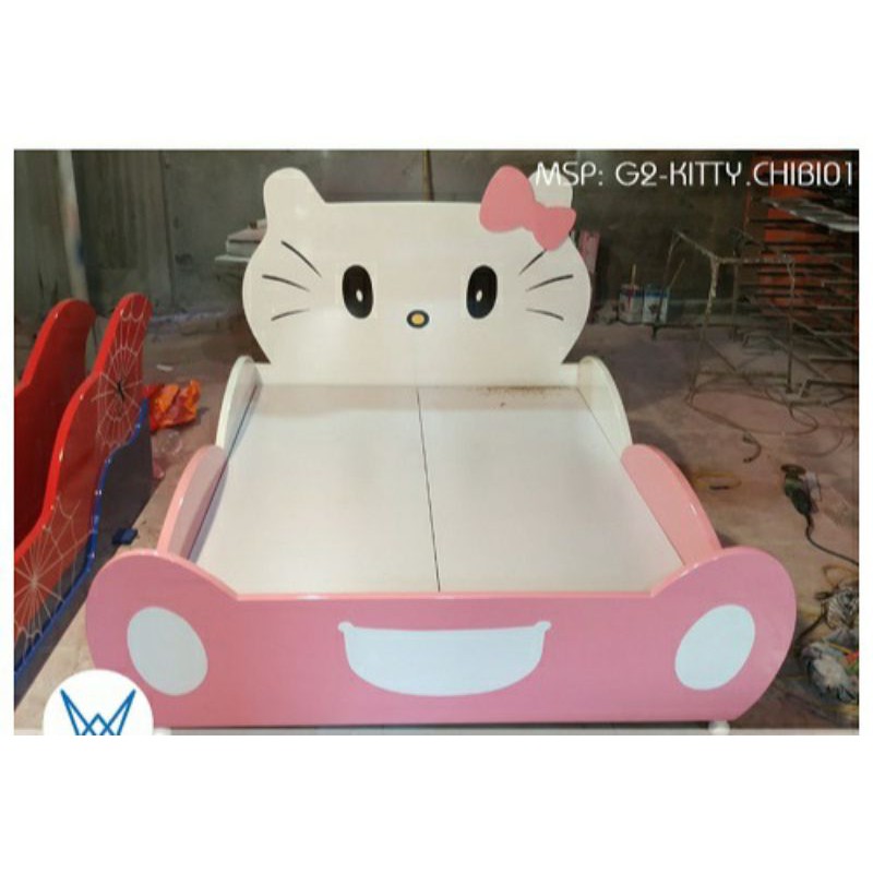 Giường mèo hello kitty cho bé 1m9 | BigBuy360 - bigbuy360.vn