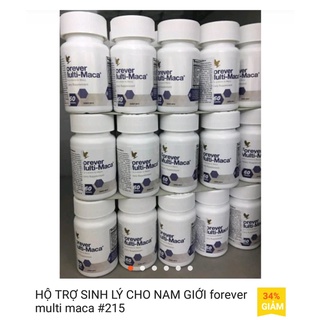 Forever Multi-Maca - Viên uống hỗ trơ sinh lý nam giới - Nhập Khẩu Hoa Kỳ 215 flp