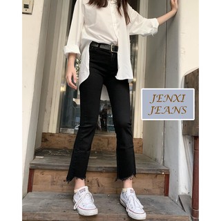 Quần jeans ống loe co giãn S036