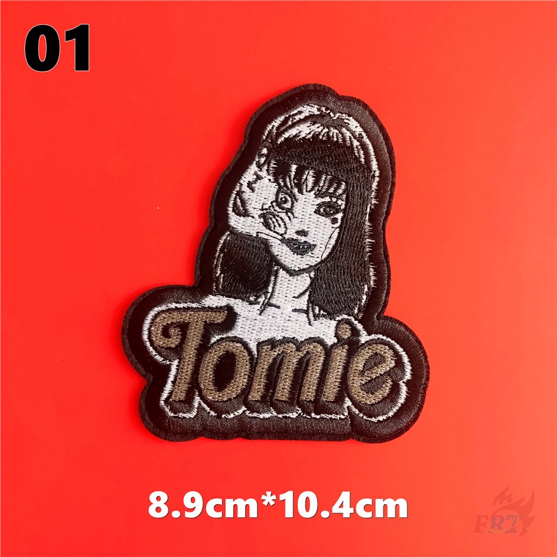 ☸ Sticker Ủi Thêu Hình Truyện Tranh Kinh Dị Tomie Uzumaki ☸ 1 Sticker Ủi Thêu Hình Manga