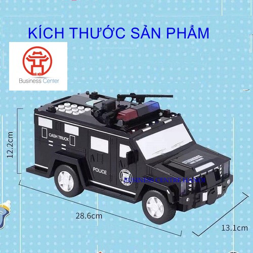 Két sắt mini đựng tiền tiết kiệm cho bé mẫu ô tô tự hút tiền, Ống bỏ lợn tiết kiệm mẫu ô tô