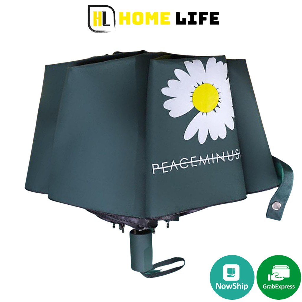 Ô Dù Hoa Cúc Hàn Quốc 4 Lớp Chống Tia UV, Bảo Vệ DA + TẶNG MÓC DÁN 3D TREO Ô TIỆN LỢI