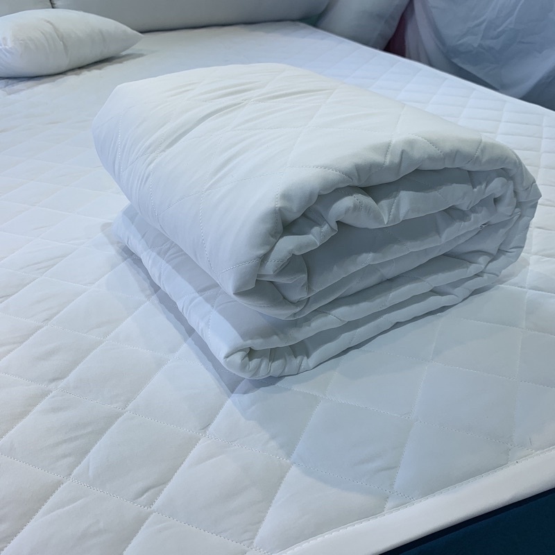 RUỘT CHĂN HÈ TRẮNG BÔNG TẤM TRẮNG COTTON SIÊU NHẸ KÍCH THƯỚC 1M9-2M1