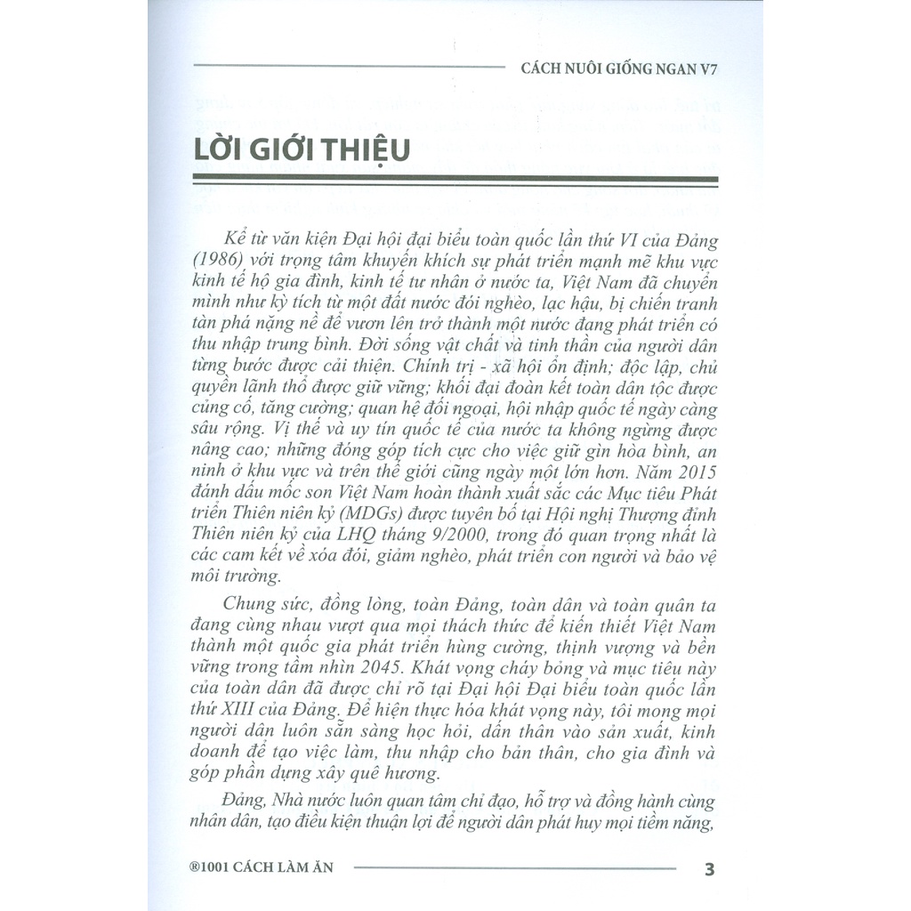 Sách - Cách Nuôi Giống Ngan V7