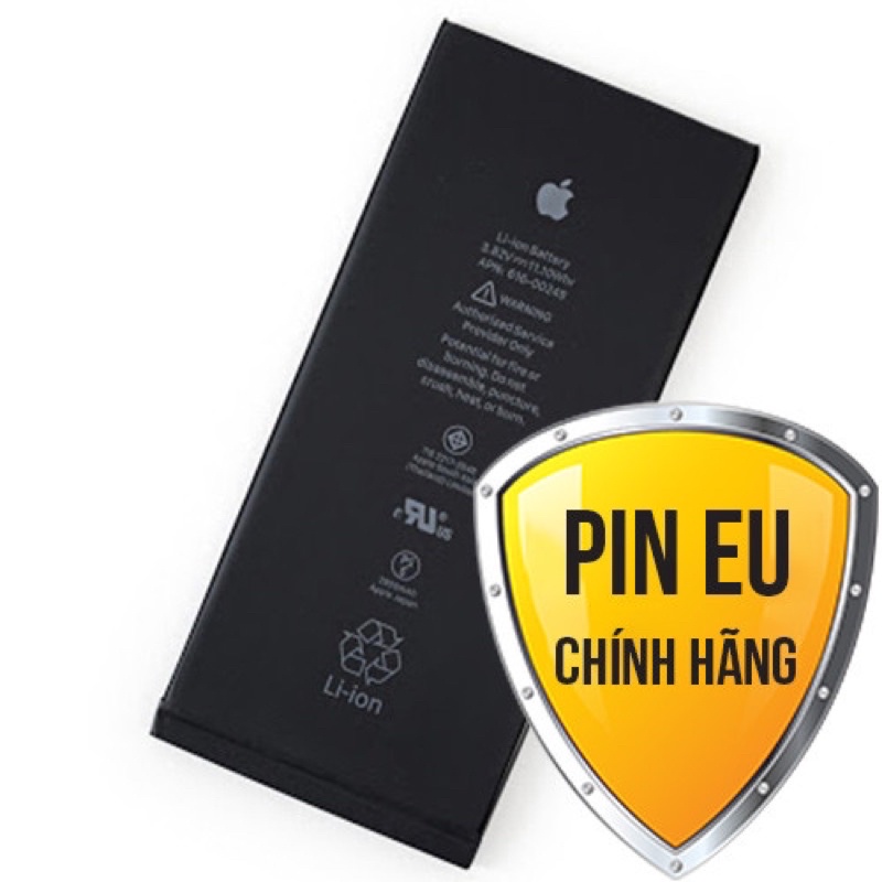 Pin ip EU 6/ 6s/ 6s plus/ 7/ 7 plus/ 8/ 8 plus bao trâu tặng siu dán