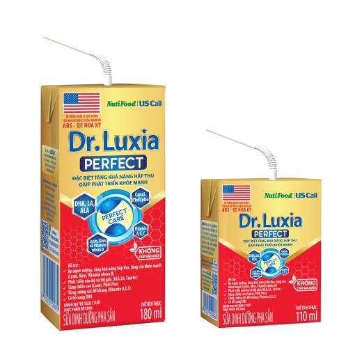 Sữa bột pha sẵn Dr.Luxia Perfect 110ml-180ml