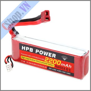 Pin 3S 2200mah 25C HPB-POWER