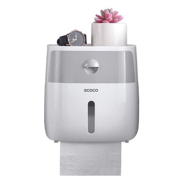 Hộp đựng giấy vệ sinh 2 ngăn ecoco