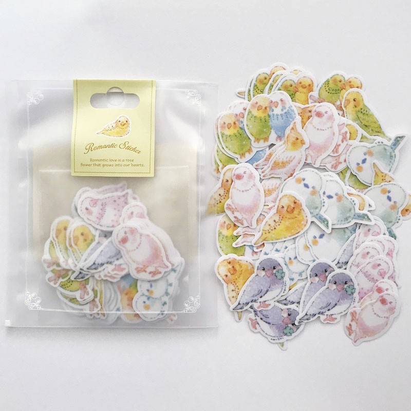 Gói 70 sticker giấy SG7002 Gachini