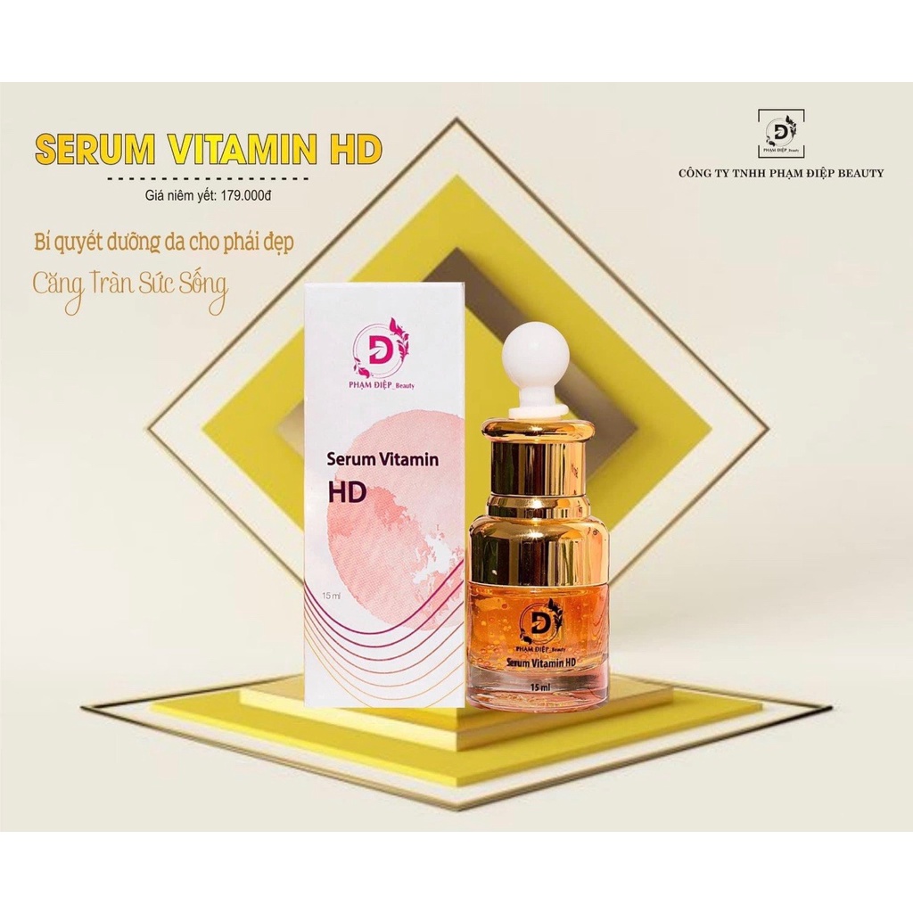 SERUM VITAMIN HD PHẠM ĐIỆP DATE MỚI CHÍNH HÃNG