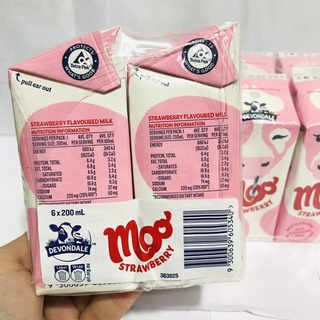 Sữa Devondale Dâu Giàu Canxi 200ml - Devondale Moo - Sữa Úc Tươi Nhập Khẩu