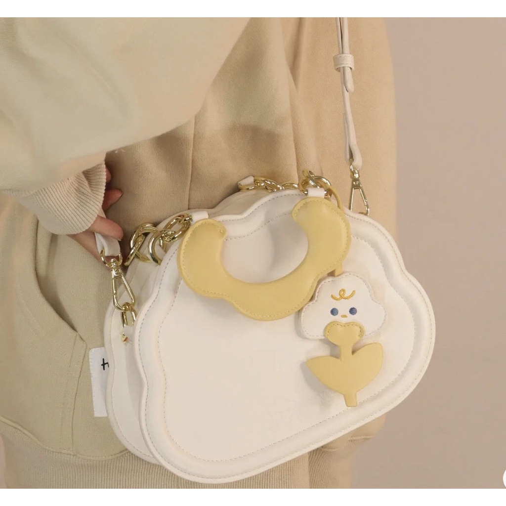 Túi Xách Đeo Vai Hình Đám Mây Dễ Thương Thời Trang Mùa Hè Cho Bạn Gái