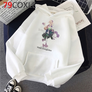 Áo Hoodie In Họa Tiết Hoạt Hình violet evergarden Nhật Bản Vui Nhộn Phong Cách Đường Phố Hàn Quốc Cho Nữ