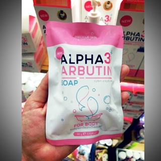 Xà bông tắm siêu trắng da của Alpha Arbutin