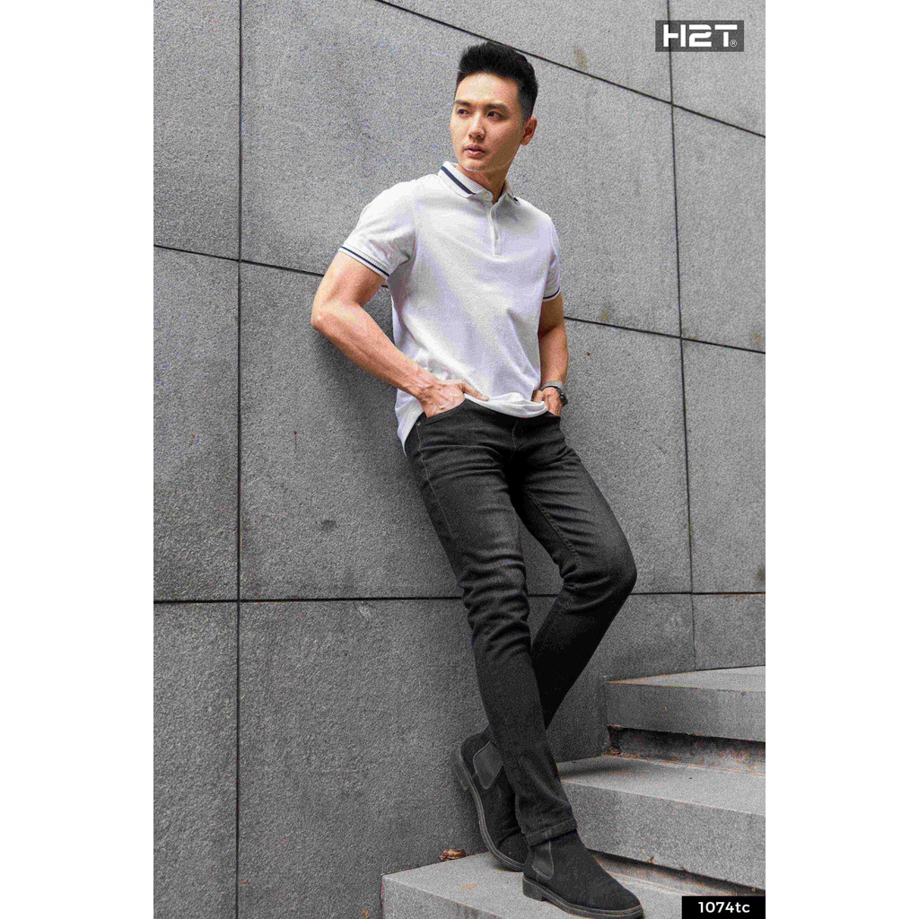 Áo Phông Polo Nam Basic H2T - Form Slim Fit tôn dáng 1074