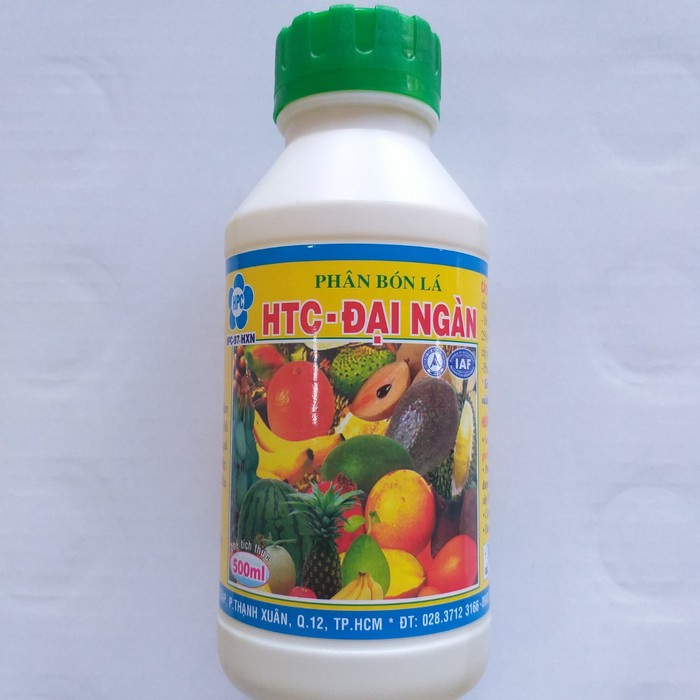 Phân bón lá HTC giúp CHÍN TRÁI - ĐẠI NGÀN - Chai 500ml