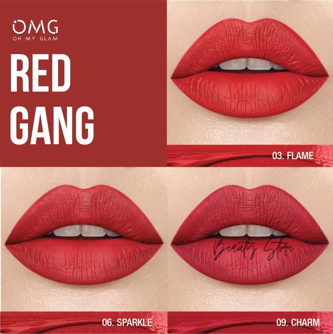 (hàng Mới Về) Son Kem Lì Lên Màu Đẹp Oh My Glam Kiss Omg | BigBuy360 - bigbuy360.vn