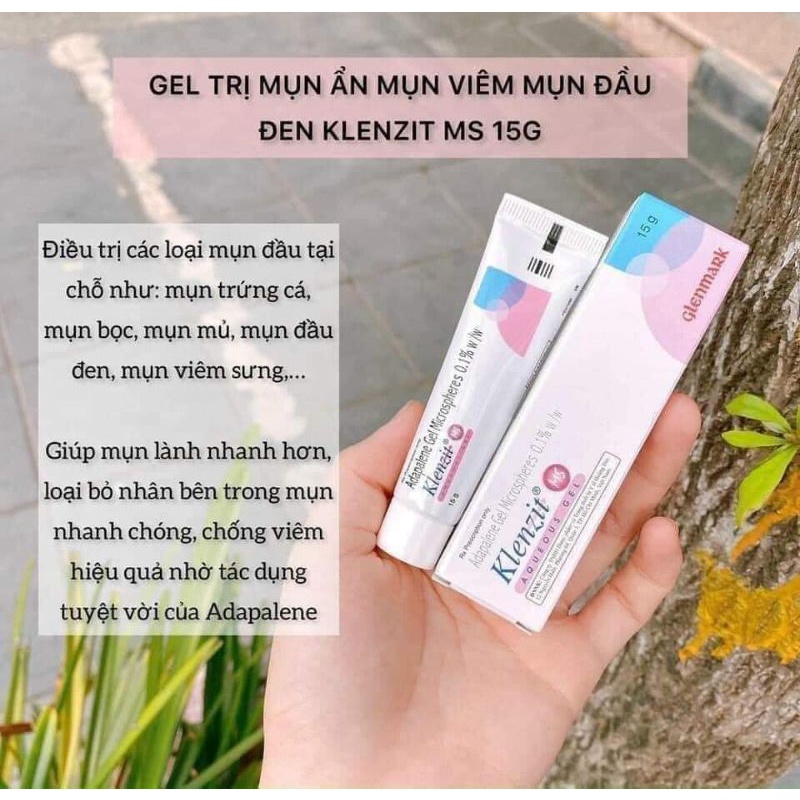 Kem gel giảm mụn ẩn Ms. Hàng chuẩn.