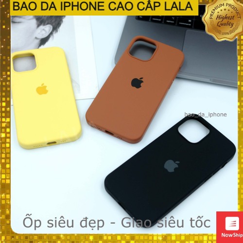 Ốp chống bẩn iPhone 12/12 Pro/12 Pro Max cao cấp có logo FULL BOX - Hàng loại 1 - Mua kèm deal shock cường lực Camera