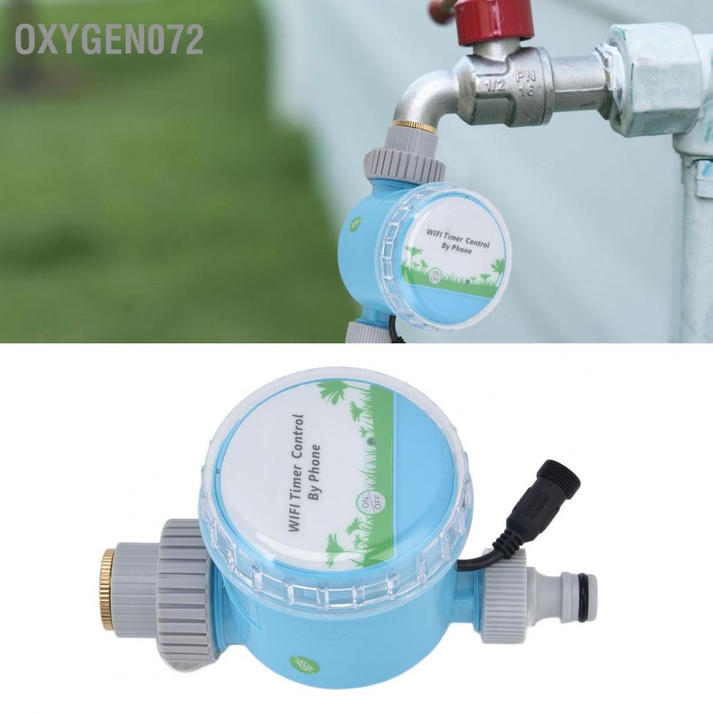 Oxygen072 USB 2 in 1 Van Nước Hẹn Giờ Cho Hệ Thống Tưới Cây Tự Động