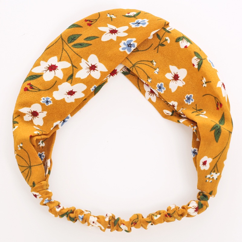 Băng đô turban họa tiết hoa nhí dễ thương TB57