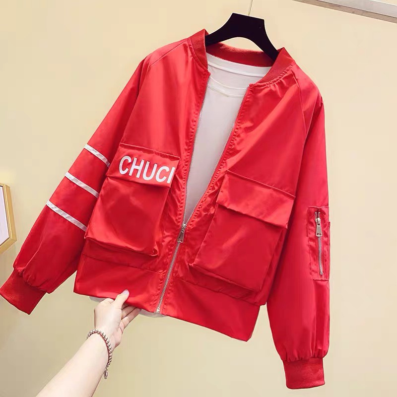 XẢ LỖ ÁO KHOÁC DÙ NỮ HAI LỚP PHONG CÁCH BOMBER CỰC HOT SIÊU ĐẸP